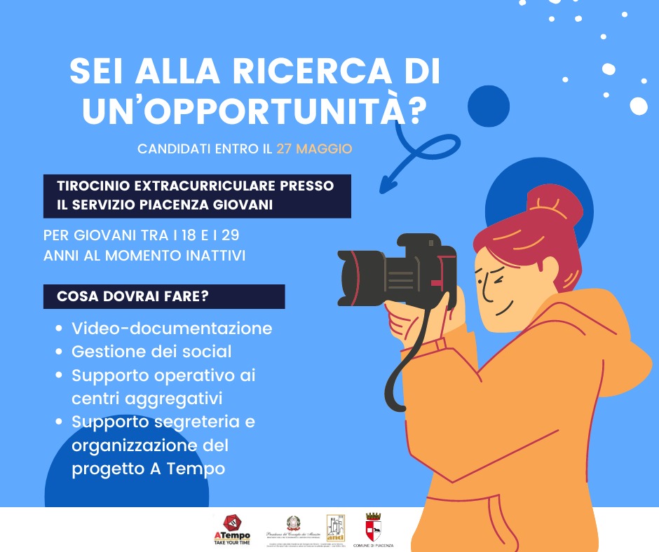 Al momento stai visualizzando Tirocinio formativo extracurricolare rivolto ai giovani