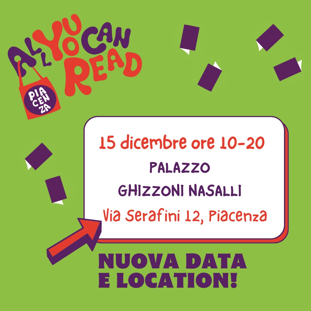 Al momento stai visualizzando Arriva All You Can Read Piacenza!
